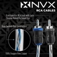 thumbnail image 4 of NVX XKIT82 Complete Amplifier Wiring Kit True 8 Gauge AWG 100% OFC  with 2-Channel RCA Cable, 4 of 14
