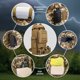 thumbnail image 4 of Mochila de Senderismo y Camping HongXingHai 100L Impermeable (Caqui-C), 4 of 9