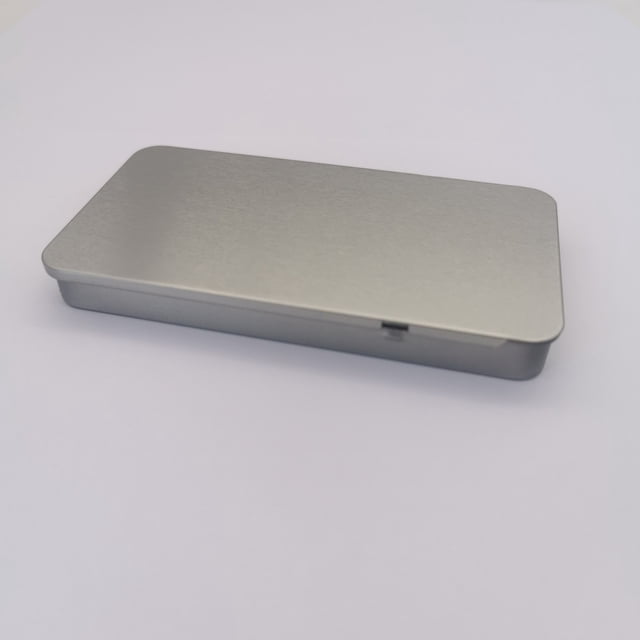 Anti-Opening Children's Lock Push-Pull Box Round Children's Lock Iron Box Hemp Sugar Iron Can Button Sealed Hemp Iron Box