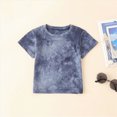thumbnail image 5 of Baby Boys Clothes Tie Dye Summer Outfits Toddler Boy Short Sleeve T-Shirt Top Short Pants 2Pcs Set Kaprioy, 5 of 5