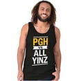 thumbnail image 5 of Funny PGH Pennsylvania Vs All Yinz Tank Top T Shirts Men Women Brisco Brands S, 5 of 6