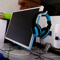 thumbnail image 4 of Gancho de almacenamiento para auriculares, soporte para pantalla de auriculares para barra de Internet, accesorios para auriculares familiares, negro, práctico y ahorrador de espacio, 4 of 5