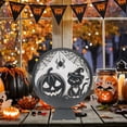 thumbnail image 4 of AKEGAMN Clearance! Halloween Decorations Indoor Glass Globe 6.3" Battery Operated LED Lights With Bat Pattern Black Halloween Decor For Table Home Halloween Decorations Indoor Glass Globe 6.3" Batte, 4 of 6