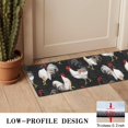 thumbnail image 3 of Black Chicken Rooster Pattern Door Rugs,Washable Non Slip Door Mats Indoor,Decorative Door Mats,Entry Mat Indoor for Entrance,Bedroom,Kitchen,Bathroom,16"x47", 3 of 6