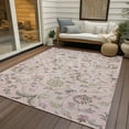 thumbnail image 6 of Addison Rugs Chantille Indoor/Outdoor Transitional Geometric, Abstract Pink Washable Rectangle Rug, 3' x 5', 6 of 6