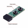 thumbnail image 5 of CY Reset Power Jumper for Computer Mainboard 10Pin Switching Board Adapter With Button For Maintenance Task, 5 of 7