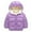 Light Purple-b, variant on HNMKIU Boys and Girls Padded Coat and Thickened Baby Hooded Jacket Childrens Down Jacket Winter Coat for Kids 1-6 Years Light Purple-b,4-5Years