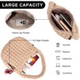 thumbnail image 4 of Bolso de mano GASSDA Puffer de nailon acolchado para mujer (caqui), 4 of 7