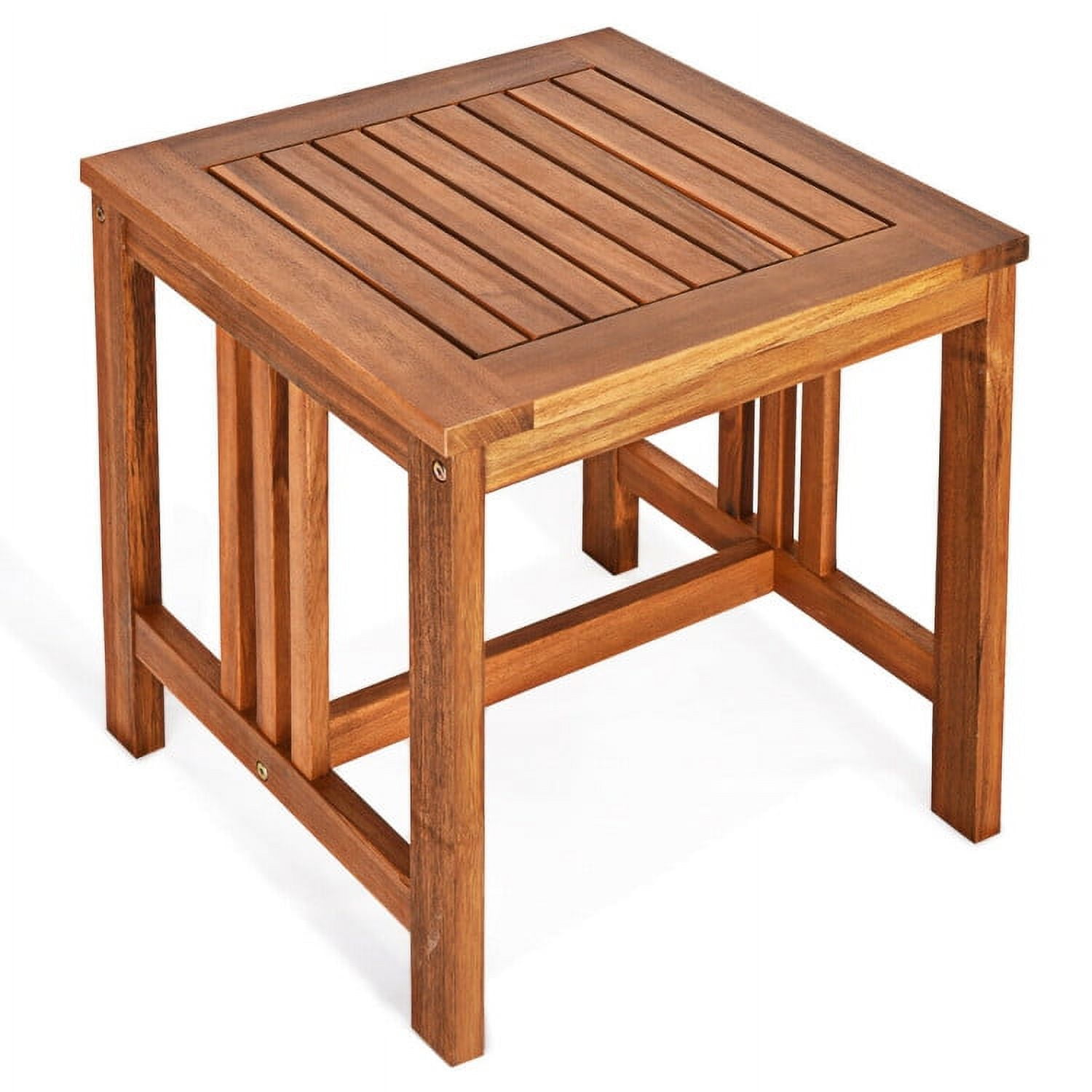 Aimee Lii 4 Pieces Solid Wood Outdoor Patio Sofa Furniture Set, Wooden Patio Furniture Set, White Aimee Lii 4 Pieces Solid Wood Outdoor Patio Sofa Furniture Set, Wooden Patio Furniture Set, White