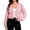 Light Pink, variant on Women's Bow Sweater Cardigan Button Down Knit Cropped Cardigan Cute Sweater with Bows Cropped V Neck Long Sleeve Lightweight for Women (Light Pink, XL)