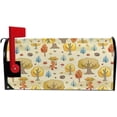 thumbnail image 5 of Coolnut Mailbox Covers, Magnetic Standard Size Autumn Cute Forest Seasonal Mail Wraps for Home Outdoor Decor, 20.7"x18.03", 5 of 5
