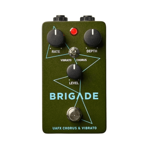 Universal Audio UAFX Brigade Chorus and Vibrato Guitar Effect Pedal