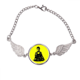 thumbnail image 1 of Imágenes de siddharmani. Pulsera pulsera pulsera alas de ángel pulsera, 1 of 3