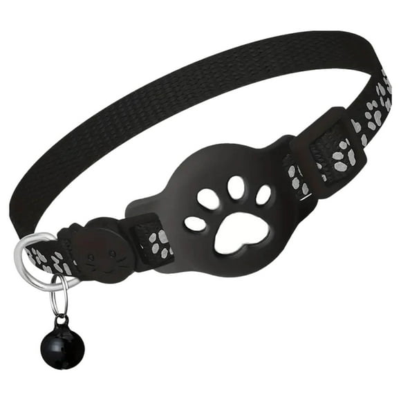 Black Cat Tracker Gps Collar For Android Waterproof No Monthly Fee Electronic Pet Locator Advanced Tracking Solution For Pet Safety Black