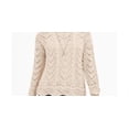 thumbnail image 2 of Style & Co Women's Scallop-Hem Pointelle Sleeveless Sweater Beige Size 2XL, 2 of 3
