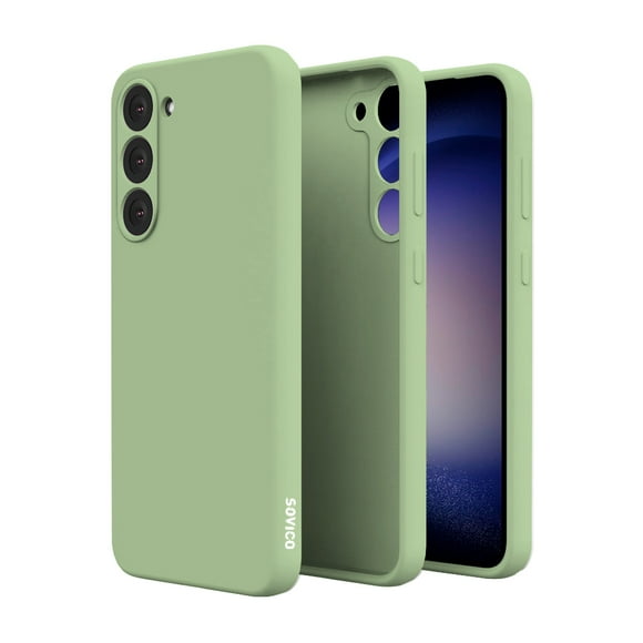Funda de Protección para Samsung Galaxy S23 Plus - Sovico - Silicón con Forro de Microfibra