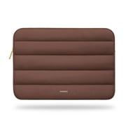 Vandel Puffy Laptop Sleeve 13-14 Inch Laptop Sleeve. Brown Cute Laptop Sleeve for Women. Carrying Case Laptop Cover for MacBook Pro 14 Inch, MacBook Air M2 Sleeve 13 Inch, iPad Pro 12.9