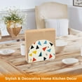 thumbnail image 6 of Yayeee Napkin Holder for Table Kitchen Paper Tissue Organization, Beige Triangles, 6 of 8