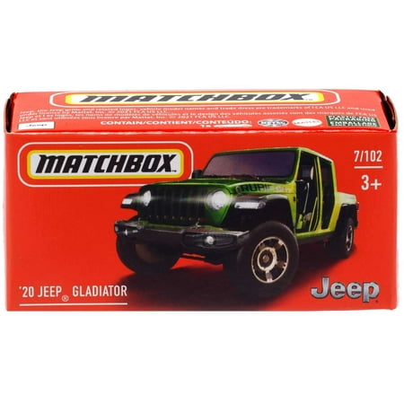 Matchbox Power Grabs '20 Jeep Gladiator Diecast Car