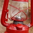 thumbnail image 4 of Adarl Vintage Kerosene Oil Lantern, Rustic Old Fashioned Light Up Lantern, Handmade Kerosene Lamp Decorative Housewarming Gifts Outdoor Camping Emergency Hanging Light/Lamp, 4 of 4