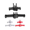 thumbnail image 2 of Baohd RCGOFFLOW 2pieces Aluminum Alloy Upgrade Rear Axle Housing For 1/18 Rc Rear Axle Housing Trx4m RC Car Part Red, 2 of 6