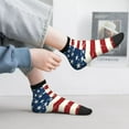 thumbnail image 2 of Naloa Vintage American Flag Ankle Socks for Women Non Slip Socks No Show Socks Classic Low Cut Casual Socks Casual Socks, 2 of 7