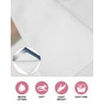 thumbnail image 6 of Gray Navy Blue Kitchen Dish Towels for Drying Dishes Set of 4, Modern Gradient Geometric Waffle Weave Microfiber Hand Tea Bathroom Towels Quick Dry & Absorbent Towel 15.7x23.6, 6 of 7