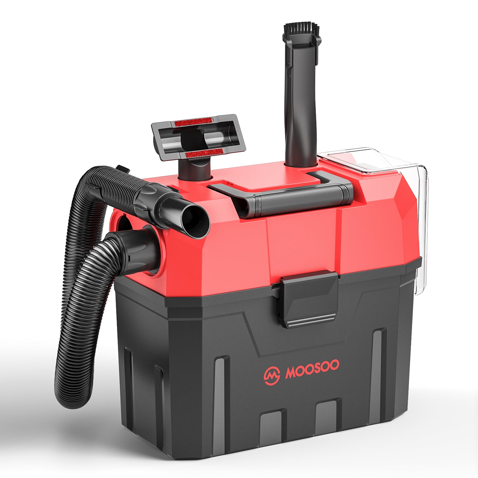 Moosoo Wet/Dry Cordless Vacuum Portable Shop Lightweight Handheld Vacuum