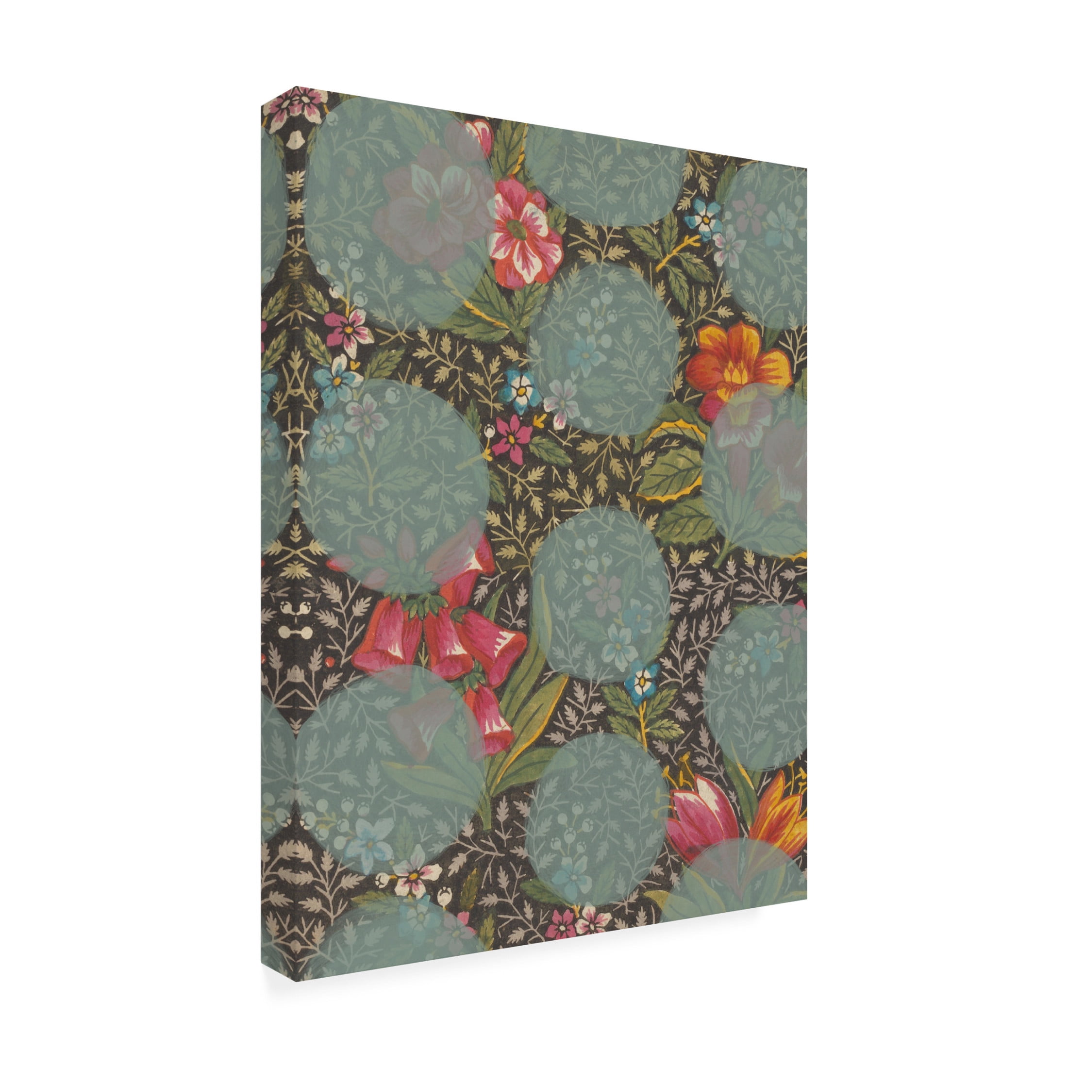 Trademark Fine Art Yopie Studio Colourful Flower Canvas Wall Art