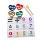 thumbnail image 2 of Juego de cuentas de matemáticas, material didáctico, juguete de conteo matemático para el desarrollo temprano, juego de combinación de cuentas de clip, 2 of 9