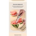 thumbnail image 6 of Kitchen Gadget Watermelon Cutter Stainless Steel Melon Slicer Fruit Clip Blocker Multi-Functional Household Fruit Divider, 6 of 8