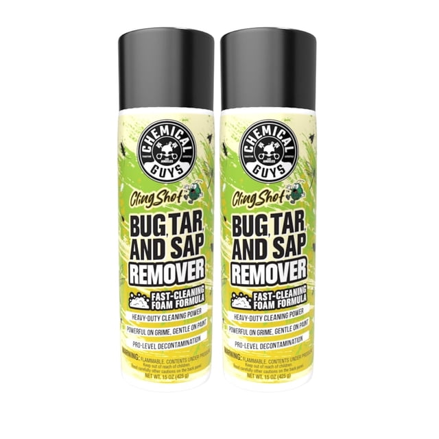 Removedor de insectos, savia y alquitrán Chemical Guys Pre Wash 450 mL, paquete de 2