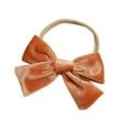 thumbnail image 2 of 4-Inch Christmas Headbands Hair Bow For Baby Girls And Toddlers, Velvet Bows Hair Accessories For Festive Christmas Outfits, 2 of 7