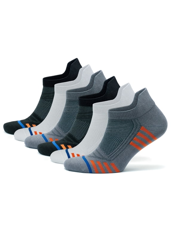 Bamboo Running Socks For Men | No Cushion | 6 Pairs | Model: 3150