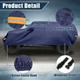 thumbnail image 5 of Unique Bargains Car Cover for Jeep Wrangler JK 2 Door 2007-2017 Outdoor Waterproof Navy Blue 173"x74.8"x59", 5 of 6