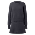 thumbnail image 5 of Siilsaa Womens Sweaters Fall 2024 Oversized Knitted Pullover Sweater Casual Long Sleeve Crewneck Cute Sweaters Grey,L, 5 of 5