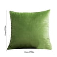 thumbnail image 3 of Clearance under $5 FAMTKT Throw Pillow Covers 18x18 Soft Decorative Pillowcase Solid Color Couch Cushion Covers Textured Pillow Cases for Couch Sofa Bed Living Room Decor, 3 of 7