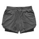 thumbnail image 4 of Soidarity 2021 pantalones cortos para correr de camuflaje para hombres 2 en 1 de pisos de secado rápido pantalones cortos deportivos para gimnasio Uniforme atlético ejercito verde M Soidarity OD2835-01B, 4 of 6