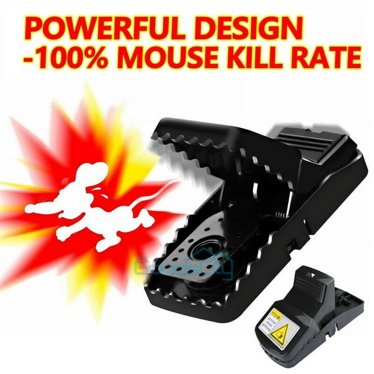 Kryc 20 Pcs 6 X 3 Large Size Mouse Trap Pest Control Rat Trap Outdoor  Reusable Humane Mouse Catcher Effective Sanitary Quick Easy Snap Humane  Rodent