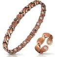 thumbnail image 1 of Wollet Copper Bracelets Jewelry Set for Women, 1 of 5