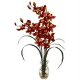 thumbnail image 1 of Orchidée de Cymbidium avec Arrangement de Vase, 1 of 1