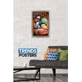 thumbnail image 2 of Disney Pixar Cars 2 - Pit Crew Wall Poster, 14.725" x 22.375", Framed, 2 of 3