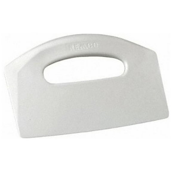 Remco Bench Scraper,Poly,White,8 1/2 x 5 In 69605