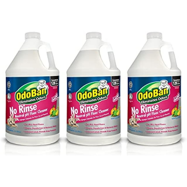 Odoban Pet Solutions No Rinse Neutral Ph Floor Cleaner Concentrate, 3
