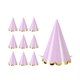 thumbnail image 3 of 10 sombreros de cumpleaños para adultos, sombreros cónicos con banda elástica, artículos para fiestas de cumpleaños de hombres y mujeres, accesorios Morado claro, 3 of 8