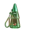 thumbnail image 2 of Christmas Water Bottle with Straw, 500ml Xmas Tree Shaped Plastic Sports Cup for Children, Leakproof Cartoon Student Travel Bottle, Holiday Party Supplies and Lovely Gift(Green), 2 of 8