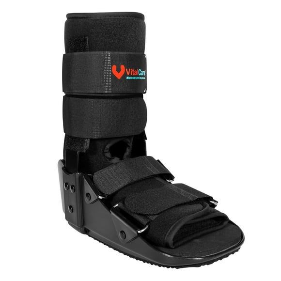 Bota Walker ortopédica corta con suela Antideslizante y Correas Ajustables