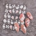 thumbnail image 2 of Lubelski Embossed Nail Sticker Flower Decal DIY Nail Art Decoration Spring Summer Flower Nail Decoration Sticker Nail Supplies, 2 of 7