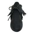 thumbnail image 5 of Minnetonka Women's Classic Fringe Boot,Soft Leather Sole Black,5.5 M US, 5 of 5