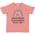 thumbnail image 3 of Inktastic Grandma and Grandpop Rainbow for Girls Girls Toddler T-Shirt, 3 of 5